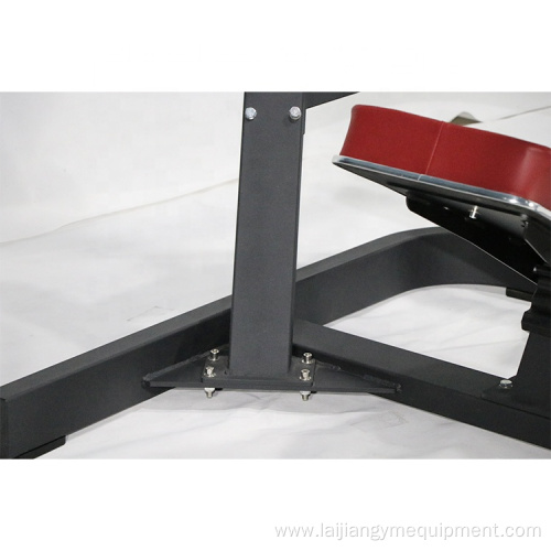 Seated leverage chest press machine hanging series equipment